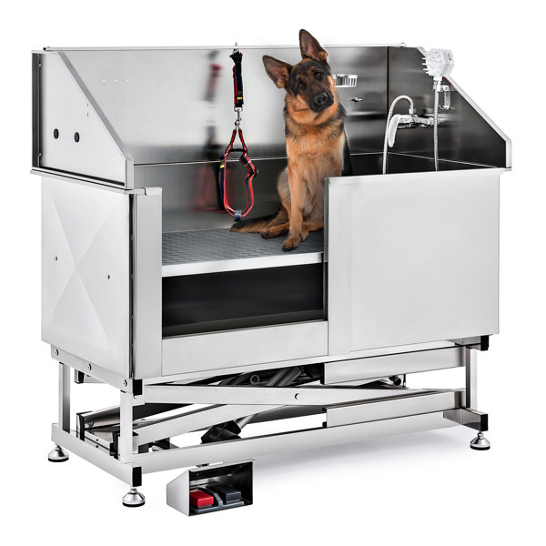 COZ Stainless Steel Dog Grooming Bath Tub & Reviews Wayfair Canada